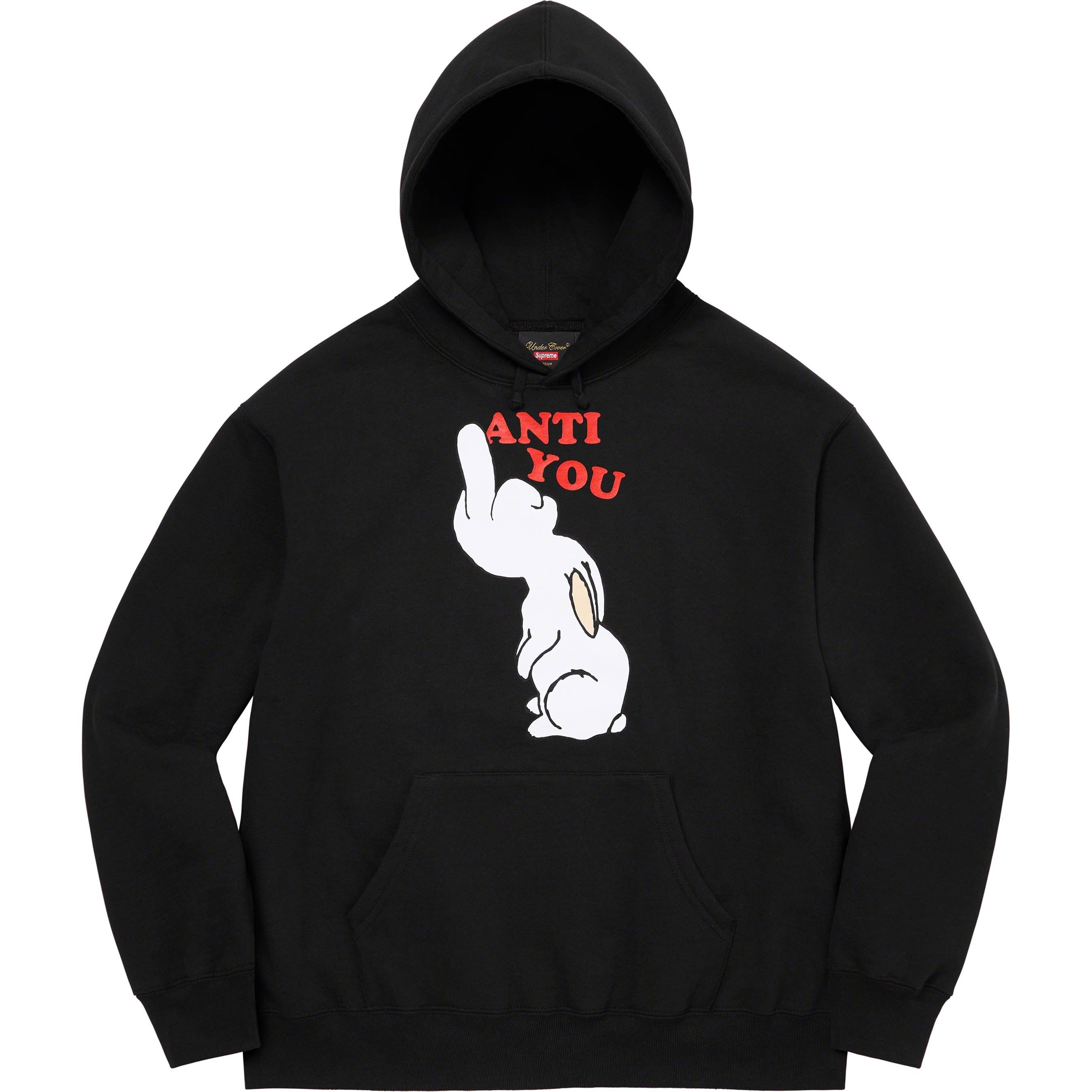 Supreme®/UNDERCOVER Anti You Hooded Sweatshirt view 2